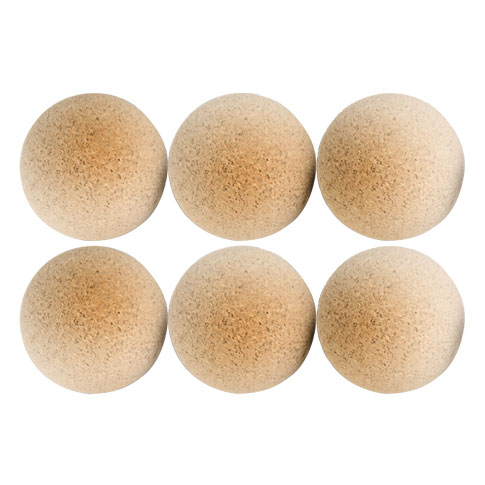 Lot de 6 balles Smoby liège 