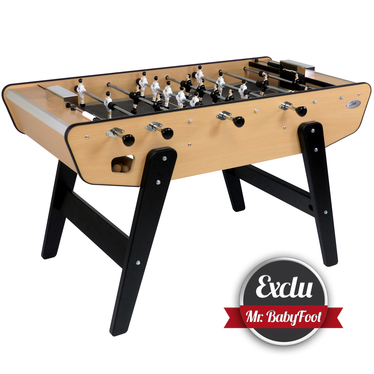 Baby foot Stella Home Hêtre et Noir