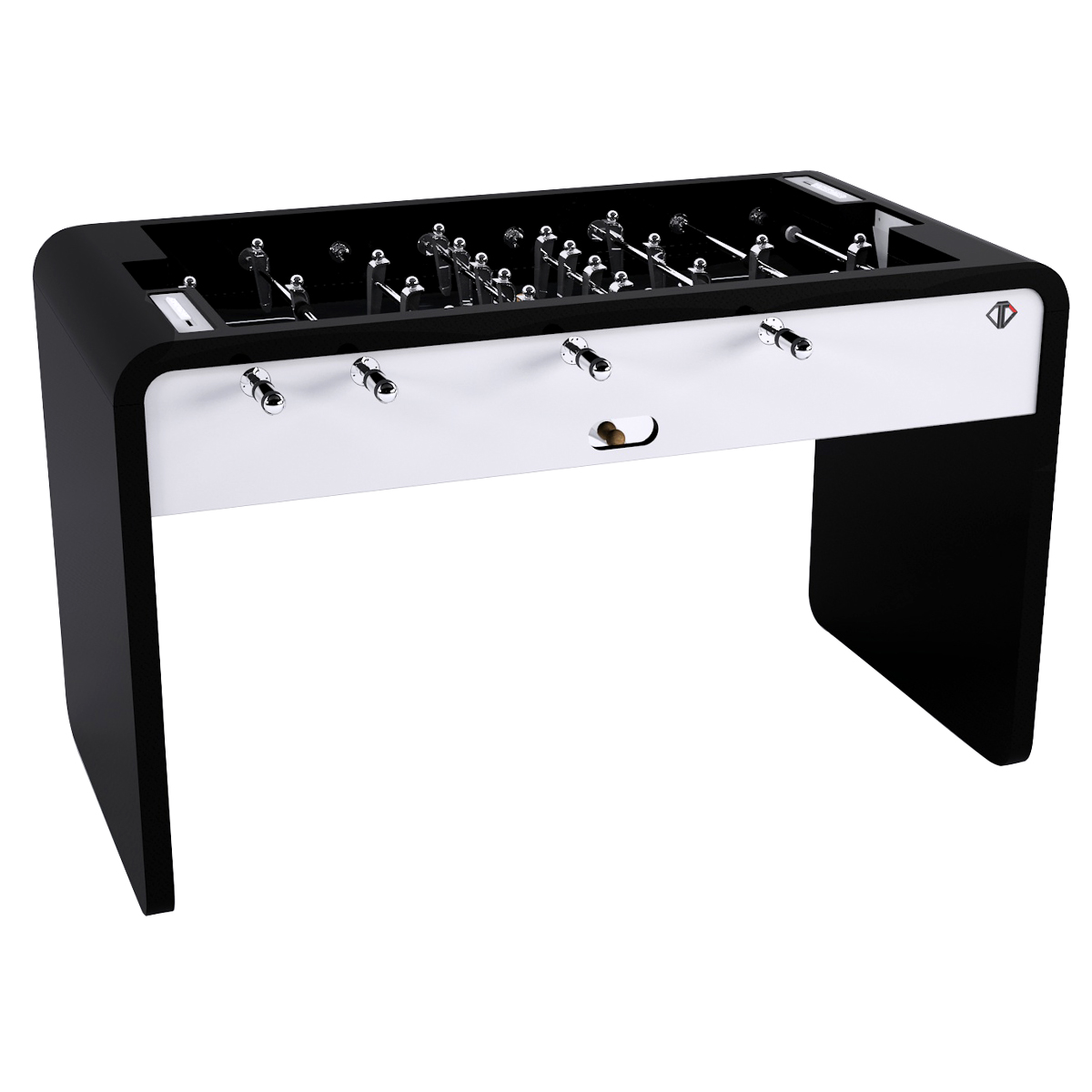 Baby foot by Toulet T 22 blanc et noir