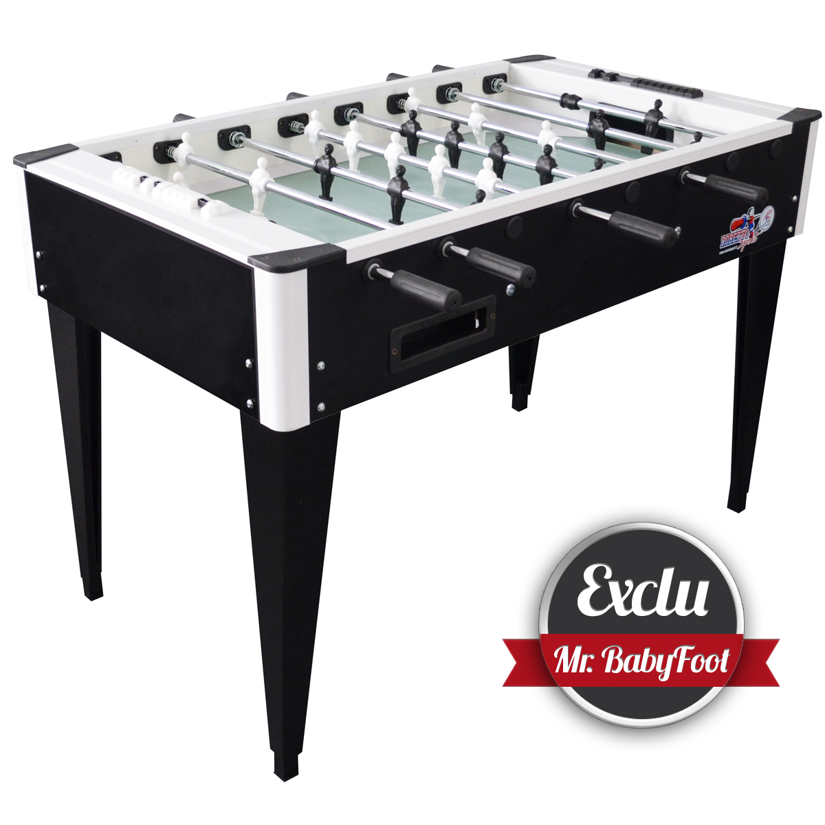 Baby foot Roberto Sport College noir & blanc