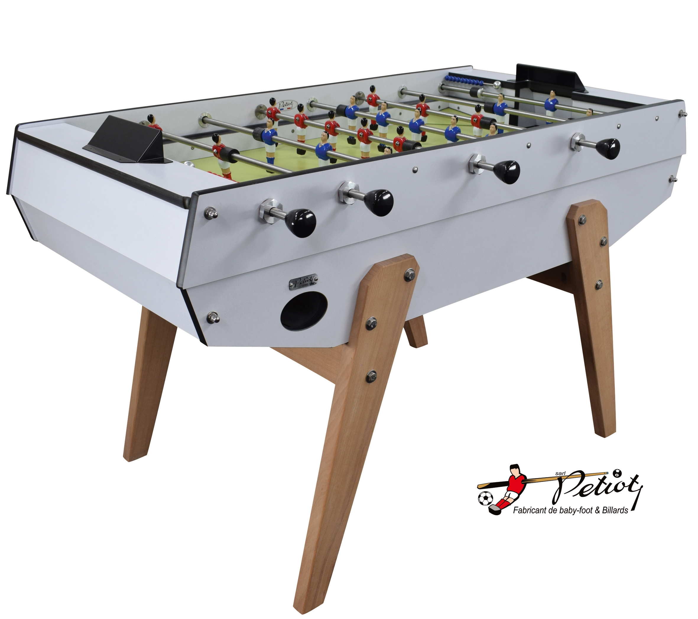 Baby Foot Petiot Extérieur résine blanc